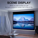 STARVIEW CEILING SCREEN BLACK CRYSTAL ELECTRIC SERIES