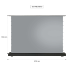STARVIEW FLOOR RISING SCREEN BLACK CRYSTAL SERIES