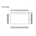 STARVIEW 65″ 500 NITS 4K EVEN BEZEL 1.7MM VIDEO WALL STVS-VE65L